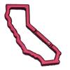 California Carabiner Red view 1