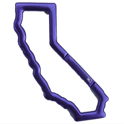 California Carabiner Purple