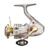13 Fishing - Kalon C Spinning Reel - 5.4:1 Gear Ratio - 0.5 Size (Salt+Fresh) - KLC-5.4-.5-CP,Silver/Gold view 2
