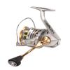 13 Fishing - Kalon C Spinning Reel - 5.4:1 Gear Ratio - 0.5 Size (Salt+Fresh) - KLC-5.4-.5-CP,Silver/Gold view 3