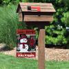 Atlanta Falcons Holiday Winter Snow Garden Flag Double Sided Banner view 3