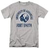 University of Arkansas Fort Smith Official Lions Logo Unisex Adult T-Shirt, Athletic Heather, 5X-Large view 1