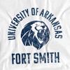 University of Arkansas Fort Smith Official Lions Logo Unisex Adult T-Shirt, White, 5X-Large view 2