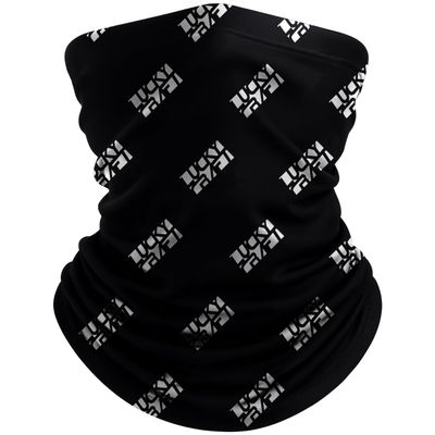 LUCKY CRAFT Fishing Neck Gaiter for Men and Women, Lightweight, Stretchable Face Cover, for Outdoor Sports, Black and White