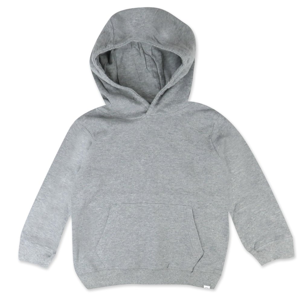 HonestBaby Multipack Pullover Hoodie Sweatshirt Jogger Sweatpant Sets Organic Cotton Baby, Toddler, Boys, Girls, Unisex , Gray Heather, 3T