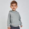 HonestBaby Multipack Pullover Hoodie Sweatshirt Jogger Sweatpant Sets Organic Cotton Baby, Toddler, Boys, Girls, Unisex , Gray Heather, 3T view 2