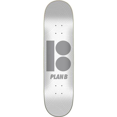 Universo Brands Plan B Texture Skateboard Deck - 8.25 - (Bundled with Free 1" Hardware Set) Skateboard
