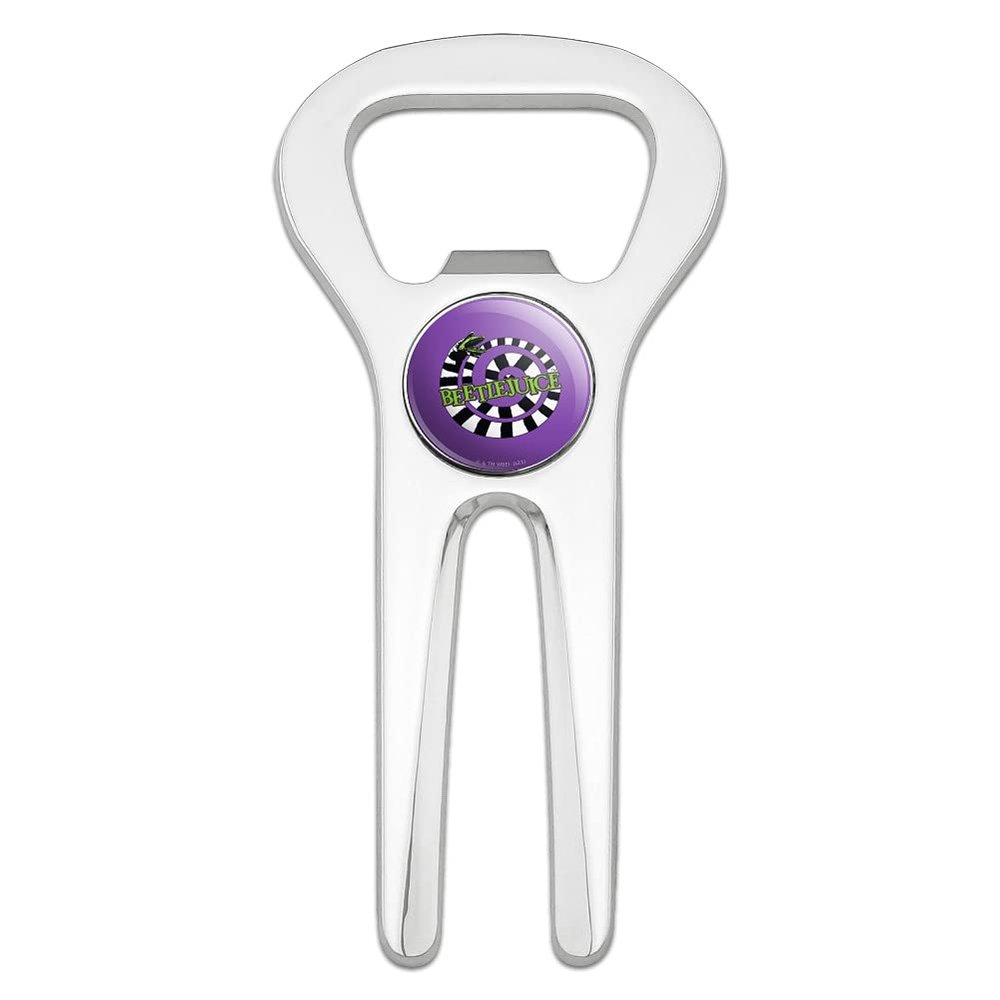 GRAPHICS & MORE Beetlejuice Sandworm Logo Golf Golfing Divot Repair Tool Bottle Opener