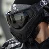 HK Army SLR Face Mask Goggle with Thermal Anti Fog HD Pure Lens System for Paintball and Airsoft - Midnight view 2