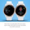 Garmin Venu 2S, Smaller-Sized GPS Smartwatch with Advanced Health Monitoring and Fitness Features, Rose Gold Bezel with White Case and Silicone Band, (010-02429-03) (Renewed) view 4