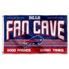 Buffalo Bills Fan Man Cave Banner Flag view 1