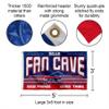 Buffalo Bills Fan Man Cave Banner Flag view 2