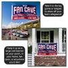 Buffalo Bills Fan Man Cave Banner Flag view 4