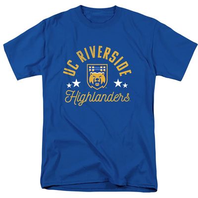 University of California, Riverside Official Highlanders Unisex Adult T-Shirt, Royal Blue, 4X-Large