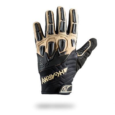 HK Army Full Finger Hardline Armored Gloves -Tactical - Small