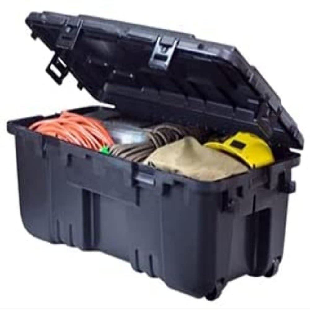 *1819 XXL HINGED Storage Box - 108 Quart Black