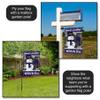 Baltimore Ravens Holiday Winter Snow Garden Flag Double Sided Banner view 4