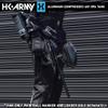 HK Army 62ci/3000psi Aluminum Compressed Air HPA Tank - Refillable High Pressure System for Paintball & Airsoft Gear - Black view 4