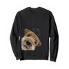 Funny Curious Dog Border Terrier Sweatshirt view 1