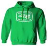0114. Hecho en Mexico Logo 5 de Mayo Viva Mexican Republic Mexicano Sweatshirt Pullover Hoodie (Irish, Large) view 1