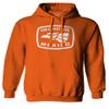 0114. Hecho en Mexico Logo 5 de Mayo Viva Mexican Republic Mexicano Sweatshirt Pullover Hoodie (Orange, Medium) view 1