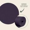 Retrospec Pismo Yoga Mat for Men & Women - 72 x 24 x 5mm - Extra Long Non Slip Exercise Mat for Yoga, Pilates, Stretching, Floor & Home Workouts - Eggplant view 4