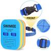 ZICRIC Back Float for Back Float Safety Swim Bubble with Adjustable 3 Layers Belts Secure Clip Buckle Swimming Beginners Waterproof Floaties Device for Swimming Floats view 3