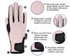 ChinFun Kids Horse Riding Gloves Child Summer Gloves Cycling Gloves Perfect for Cycling Riding Running Spring Outdoor Activities Cool Mesh Pink Size XL 12-14 view 2