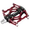 ROCKBROS Mountain Bike Pedals Non-Slip MTB Pedals Durable Lightweight Aluminum Alloy Bicycle Pedals for Mountain Bikes Commuter Bike Leisure Bikes 9/16" view 1