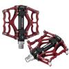 ROCKBROS Mountain Bike Pedals Non-Slip MTB Pedals Durable Lightweight Aluminum Alloy Bicycle Pedals for Mountain Bikes Commuter Bike Leisure Bikes 9/16" view 2