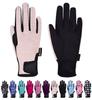 ChinFun Kids Horse Riding Gloves Child Summer Gloves Cycling Gloves Perfect for Cycling Riding Running Spring Outdoor Activities Cool Mesh Pink Size M 8-10 view 1