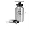 Art by Chelsydale Cute Gag Gifts Idea for To My Dear Son Water Bottle Tumbler - 20oz Portable Drinkware - Favorite Child from Mom Parent Appreciation Funny - Thanks Punch His Face Love from Mom view 3