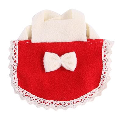 balacoo Small Animal Bow Outfit for Hamsters and Guinea Pigs Lightweight and Pet Clothes Red for Adorable Small Pets
