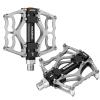 ROCKBROS Mountain Bike Pedals Non-Slip MTB Pedals Durable Lightweight Aluminum Alloy Bicycle Pedals for Mountain Bikes Commuter Bike Leisure Bikes 9/16" view 2