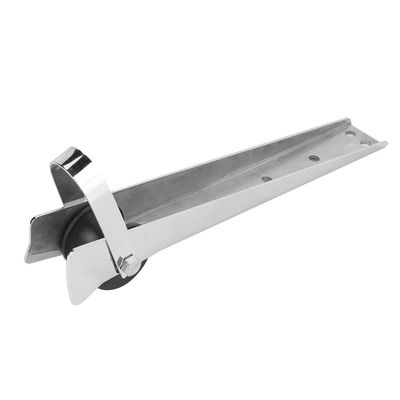 Akozon Boat Anchor Roller 316 Stainless Steel Bow Anchor Roller Bracket for Yacht Roller