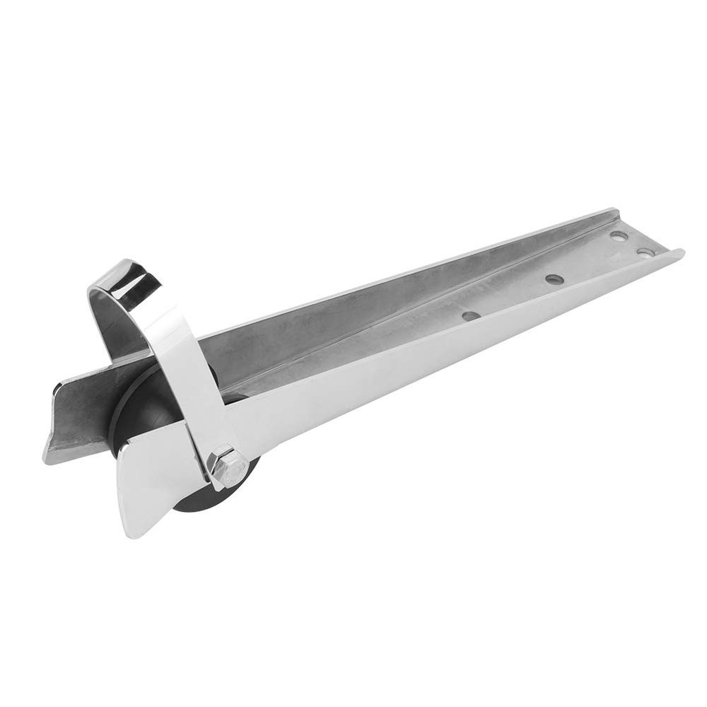 Akozon Boat Anchor Roller 316 Stainless Steel Bow Anchor Roller Bracket for Yacht Roller