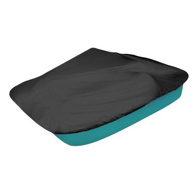 LDIW Pedal Boat Cover Waterproof Heavy Duty Outdoor 3 or 5 Person Paddle Boat Protector up to 112.5""(L) 78""(W) 600D Oxford Waterproof UV Protected Dustproof Boat Cover,Black,286 * 200cm