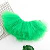 TWINKLEDE Women's Tulle Tutu Skirt Classic Elastic Layered Ballet Tutu Skirts for Women (G Sante Green) view 2