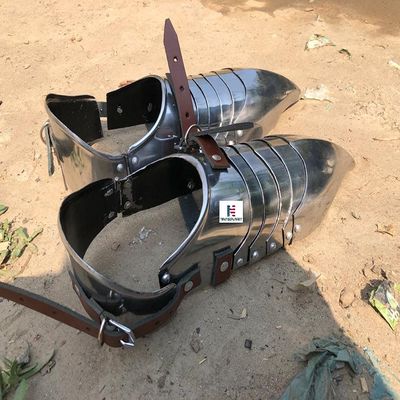 Nautical-Mart Medieval Steel Shoes: Gothic Knight Costume