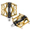ROCKBROS Mountain Bike Pedals Non-Slip MTB Pedals Durable Lightweight Aluminum Alloy Bicycle Pedals for Mountain Bikes Commuter Bike Leisure Bikes 9/16" view 2