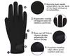 ChinFun Kids Horse Riding Gloves Child Summer Gloves Cycling Gloves Perfect for Cycling Riding Running Spring Outdoor Activities Cool Mesh Black Size L 10-12 view 2