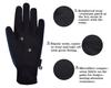 ChinFun Kids Horse Riding Gloves Child Summer Gloves Cycling Gloves Perfect for Cycling Riding Running Spring Outdoor Activities Cool Mesh Black Size L 10-12 view 3