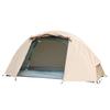 BUNDOK BDK-08B Solo Dome for 1 Person, Tent, Storage, Compact, Full Closing, Beige view 1