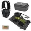 Nimrod's Wares Walker's Earmuffs + Birchwood Shooting Glasses + Case Bundle with Microfiber Cloth view 1