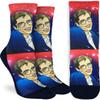 Good Luck Sock Women's Stephen Hawking Socks, Adult, Shoe Size 5-9 view 3