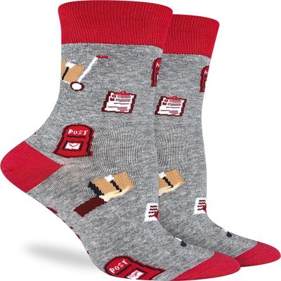 Good Luck Sock Women's Postal Worker Socks, Adult, Shoe Size 5-9