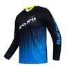 JPOJPO Men's Mountain Bike Jersey Long Sleeve MTB Off-Road Racing Downhill Motocross Shirts Quick Dry&Moisture-Wicking Tops view 1