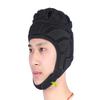 Rugby Helmet Soft Padded Football Headguard British Anti-Collision Scrum Cap with Adjustable Chin Strap Flag Football Soccer Hockey Head Protector Headgear for Adult Youth view 2