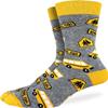 Good Luck Sock Men's School Bus Socks, Adult, Shoe Size 7-12 view 1
