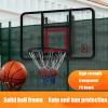 Basketball Rim Home Wall-Mounted Basketball Hoop, Interesting Sports Equipment for Adults and Teenagers, 43in Basketball Board, 110x75 Cm view 2
